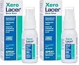 Lacer XERO - Spray Dental 30 ml, Alivio de la Sequedad Oral, Refresca la Boca, Remineraliza el Esmalte, Refuerza las Encías, Reequilibra la Flora Bacteriana (Paquete de 2)