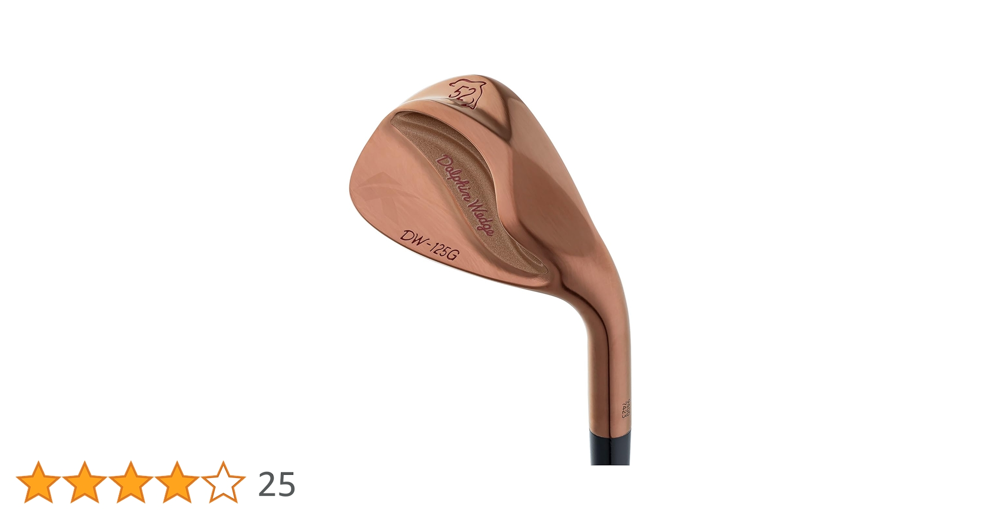 新品　未使用　DW-125G Copper Amazon.co.jp: キャスコ(Kasco) ドルフィンウェッジ セミ