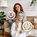 Embroidery Kit for Adults, Pre-Stamped Pattern Embroidery Kit for Beginners, Needlepoint Starter Kit with Hoop Thread Needle Instruction, 7.9'' Hoop (Flower Fairy 3 Packs) Mother's Day Embroidery Gift