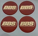  BBS ★4 Stück★ Aufkleber Emblem für Felgen Nabendeckel Radkappen 70mm