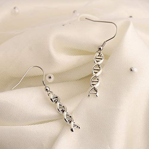 ENSIANTH Biology Chemistry Earrings Gift Science Graduation Microscope Charms Earrings2