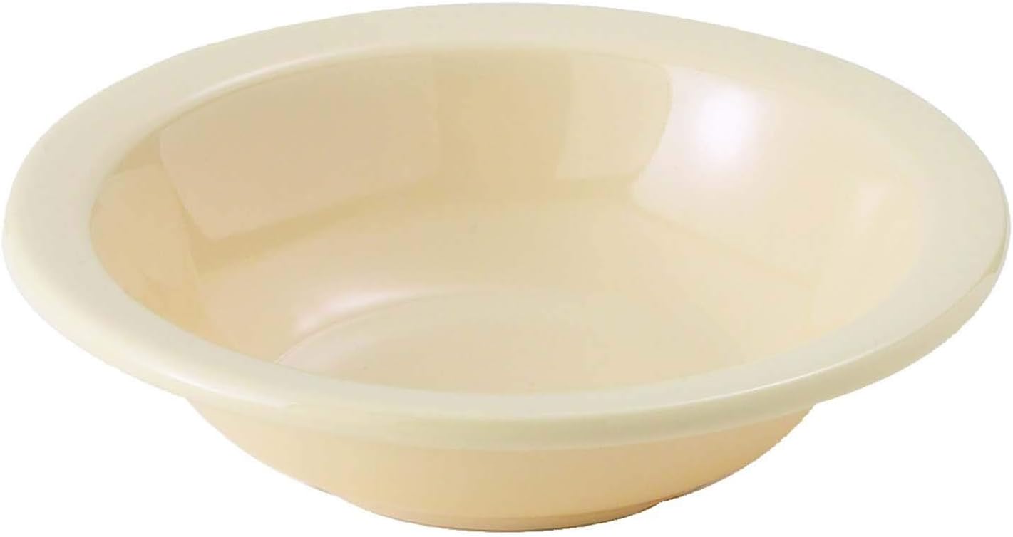 Winco 15 oz White Commercial-Grade Melamine Nappies Bowl (Pack of 12)