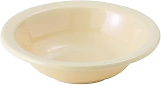 Winco 10 oz Tan Grapefruit Melamine Bowl (Set of 12) | Dishwasher safe, Shatterproof, Restaurant service, Great for Grapefruit, Side Dishes, Fruit, Desserts, Sides and Snacks