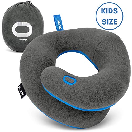BCOZZY Kids Chin Supporting Travel Pillow- Keeps The Child's Head from Bobbing up
