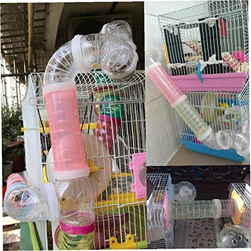 NIDONE Hamster Tubes Speelgoed Kooi Tunnel Track Adventure Externe Pijp Set Externe Aansluiting Tunnel Track Tube Toy… - Image 3