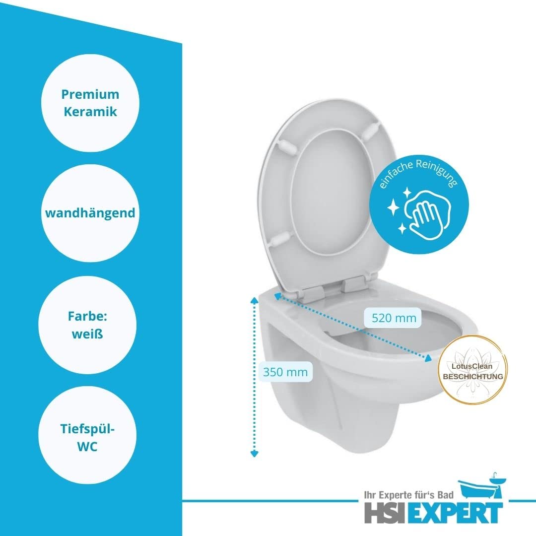 Geberit Duofix Vorwandelement Ideal Standard WC mit Beschichtung WC Sitz SoftClose Drückerplatte Schallschutz Komplettset