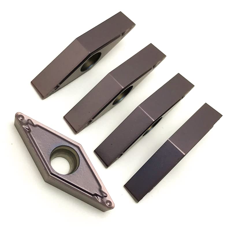 10 piezas VBMT160404 VBMT160408 insertos de carburo para torneado miniatura 1