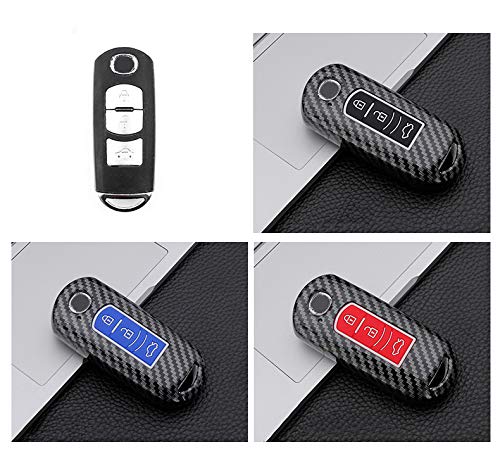 Ontto Cover Guscio Per Chiave Telecomando Auto Adatto Per Mazda 2 3 5 6