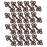 Boutons chinois noirs - adaptés aux costumes rétro, cheongsam, vêtements et vêtements chinois han.