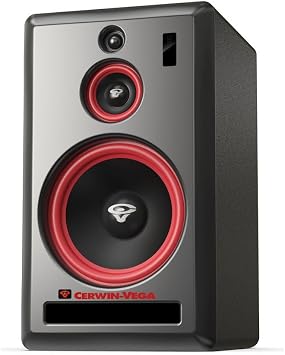 CERWIN-VEGA! 10 3-Way Powered Studio Monitors Speaker(HUB) VEGA10SBHUB