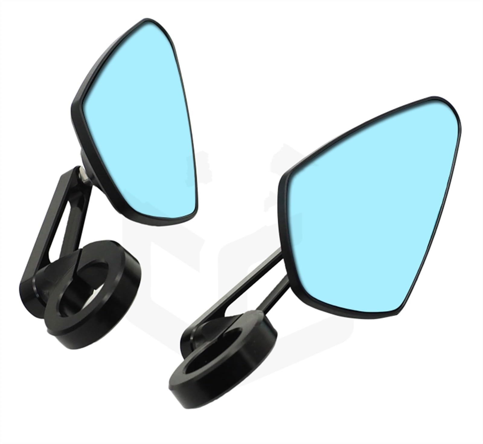 BIVOO Motorbike Mirror Motorcycle Bar End Rearview Mirror Handlebar For MT09 For TMAX For MT07 For FZ10 For FZ07 For XSR900 For NIKEN For MT10SP For MAJESTY Motorcycle Mirror