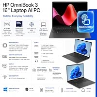 HP OmniBook 3 16" Touchscreen Laptop, Intel 12-Core Ultra 5, Office 365 — image 2