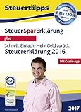 SteuerSparErklärung 2017 plus (für Steuerjahr 2016) [Download] - Standard [PC Download]