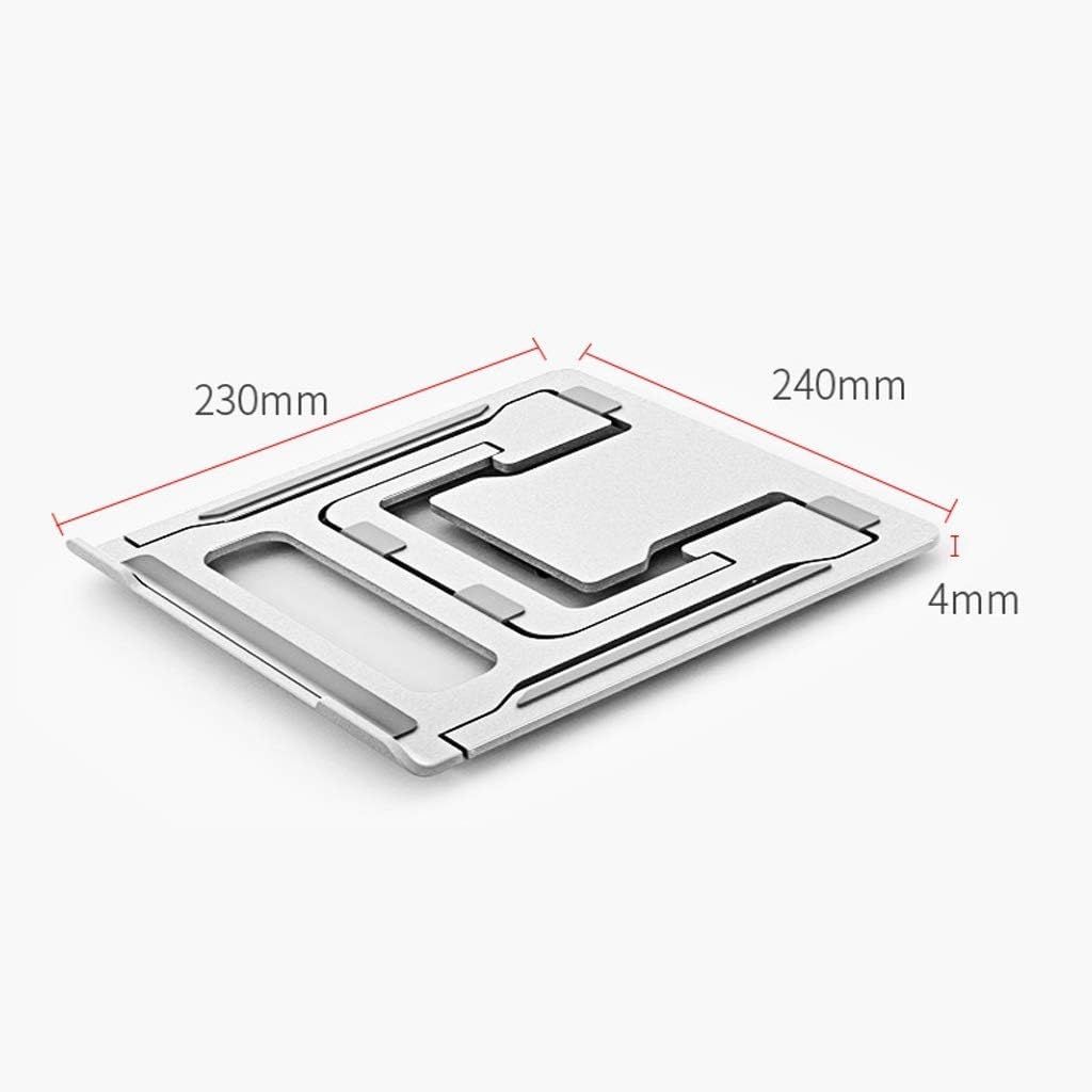 raffreddatore pc portatile ventole pc portatile Raffreddamento per laptop da gioco Radiatore da tavolo di sollevamento in lega di alluminio per ufficio pieghevole