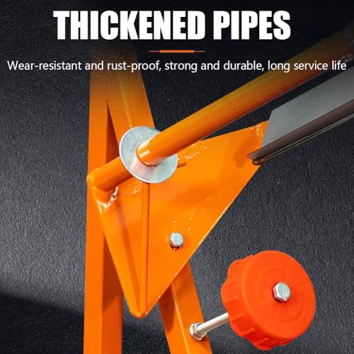 KK-GAL Triple Auto Body Masking Station, Mobile Tree Style Masking Paper Machine Station, Masking Film Masking Paper Dispenser, Stand Holds Multiple Rolls, for Car Paint Repair, Auto Body Shop