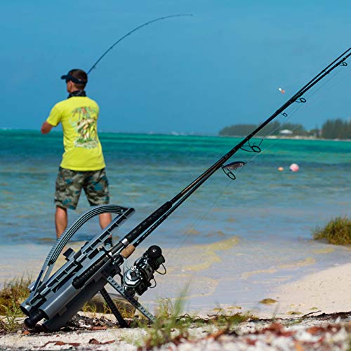Rod-Runner Fishing Rod Rack - Express 3 Fishing Rod Carrier - Gray #TOP7