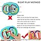 Rotierender Fingerwürfel Intelligenz Spiele Magic Bean Würfel Spielzeug,Finger Puzzle Kugelklassifizierungsspiel,IQ Game Spinnende magische Bohnen Dekompression Puzzle Toys für Kinder Teens Erwachsene