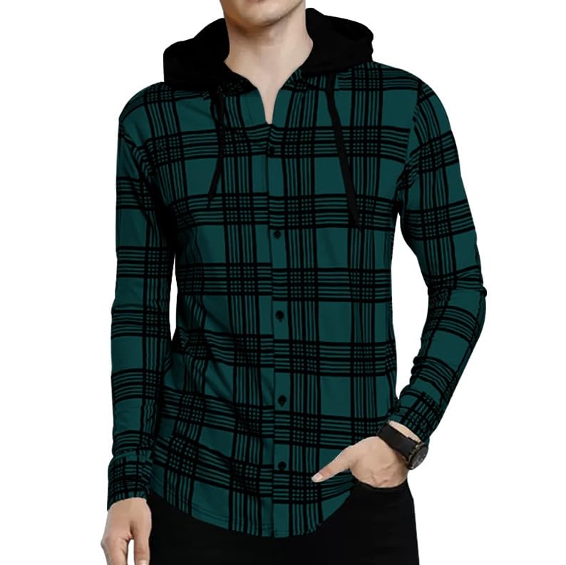 Image of Noble Monk Men's Checkered Long Sleeve Shirts