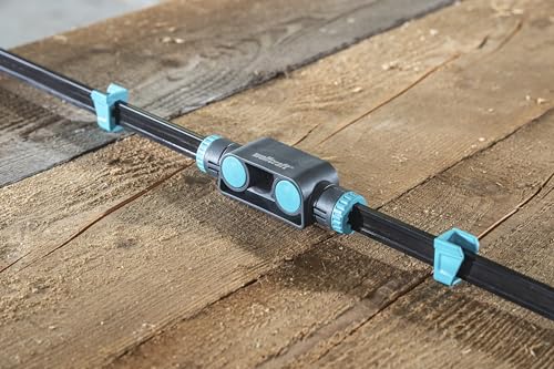 wolfcraft 2 One-Hand Clamp Connectors I 8664060 I for Combining one-Hand Clamps, Turquoise - Image 2