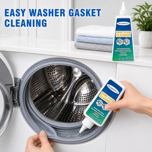Image of Sugelary Household Washing Machine Cleaner, Home Remover Gel for Refrigerator Strips, Grout Cleaner Best for Home Sink, Kitchen, Showers(16 Fl. oz)