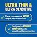 Durex Invisible Ultra Thin 16ct & Extra Sensitive 24ct Bundle