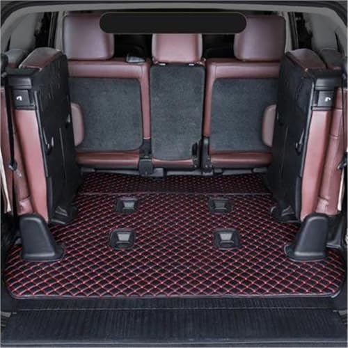 Tapis de coffre en cuir pour Land Cruiser 200 2017-2018 doublure Style 7