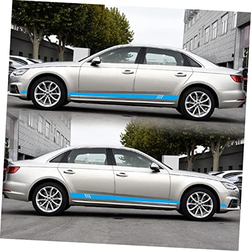 Artibetter 6 Stück Seitliche Streifenaufkleber Logo-Aufkleber Aufkleber Für Autos Aufkleber Für Autos Aufkleber Für Die Außenseite Des Autos Auto-Emblem-Aufkleber Karosserie-Aufkleber – Bild 4