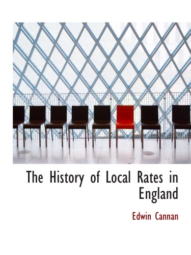 The History of Local Rates in England