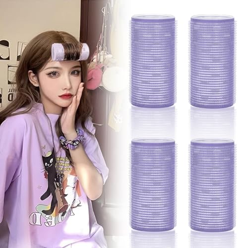 マジックカーラー、カーラー 太め4個入り前髪カーラー、カーラー