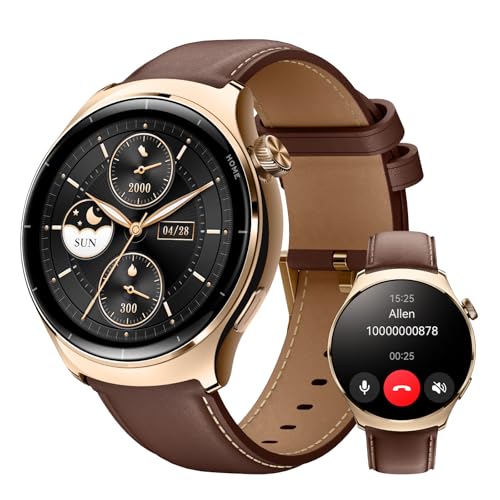 Mibro Lite3 Pro Reloj Inteligente Hombre GPS smartwatch con 1.32'' AMOLED Display, 50m Impermeable, 15 días duración,150+Deporte Modos, Smartwatch Redondo con Llamadas, 24/7 Seguimiento Salud