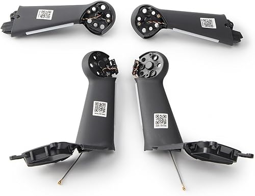 Miniatura 2 de Para DJI FPV Brazo Shell sin motor y cable para DJI FPV Drone Piezas de reparación Accesorios de repuesto (Color  trasero izquierdo)