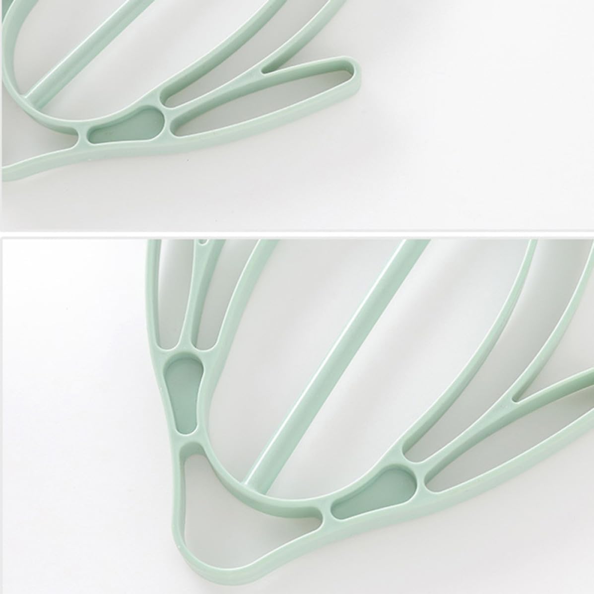 2pcs Shoes Drying Rack Double Hook Plastic Hanging Organizer