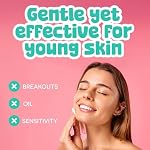 BeYoutiful ChillOut Gentle Acne Cleansing Face Wipes with Salicylic Acid for Teens and Kids, Easter Basket Stuffers, 60 Facial Pads, Vegan, Easter Gifts for Kids - Image 5