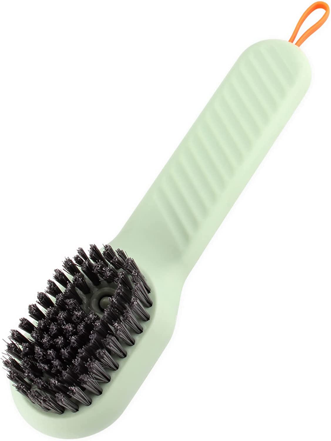 Shoe Cleaning Brush, Soft Bristle Brush with Soap Dispenser Press Type Automatic Liquid Adding Cleaning Brush Household Scrubbing Brush for Shoes/Clothes Large Areas Scrubbing (B0C5DSVFZK) Amazon Price History, Amazon Price Tracker
