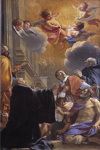 Peinture sur Toile Évêque de Paris Simon Vouet 60x90cm