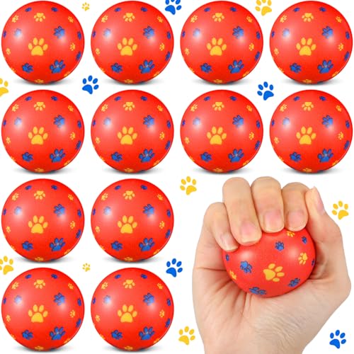 Soulchen 12 Pcs Dog Paw Party Favors 1.97 Inch Fidget Toys