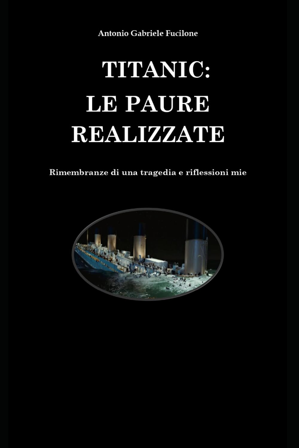 TITANIC: LE PAURE REALIZZATE: Rimembranze di una tragedia e riflessioni mie