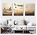 Produktbild JJH DIY malen nach Zahlen kit für Erwachsene ölgemälde Landschaft Bilder wandkunst triptychon leinwand malerei Festival Geschenk wohnkultur 40x50 cm rahmenlose 3 Teile/Satz