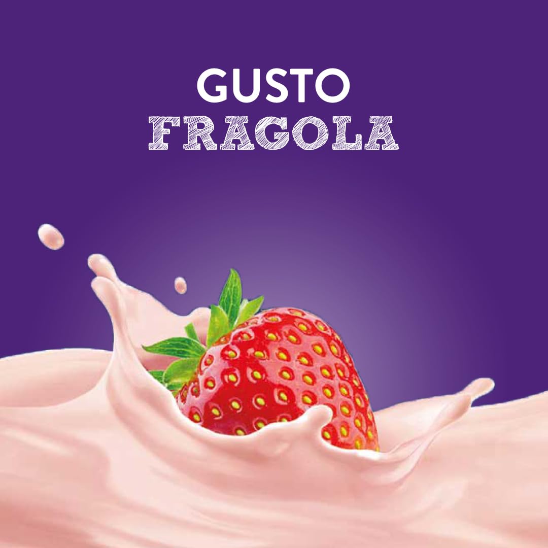 PEDIASURE Crescita e Sviluppo, Integratore Alimentare per Bambini da un anno in su, Multivitaminico con 27 Vitamine e Minerali e Proteine, Confezione 850g, gusto Fragola