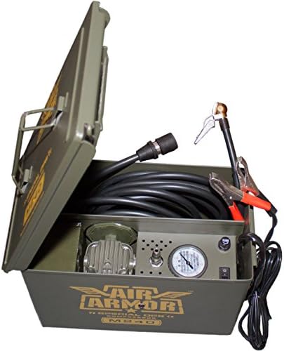 Air Armor M240 12Volt Portable Air Compressor In Ammo Can By Special Ops