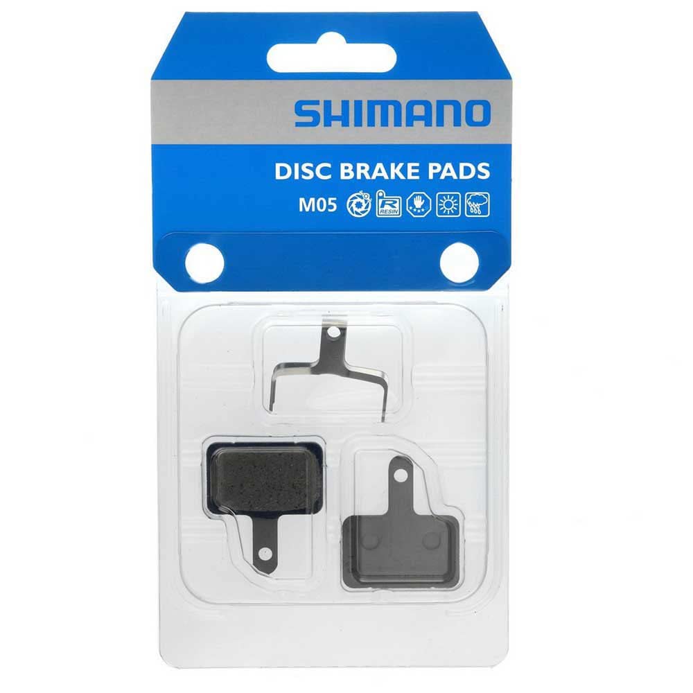 SHIMANO Klocki hamulcowe z żywicy M05 do rowerów, dla dorosłych, unisex, wielokolorowe, rozmiar uniwersalny
