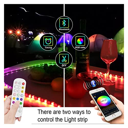 Diode flexible avec télécommande infrarouge et contrôle Bluetooth 15m - 3