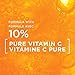 L'Oreal Paris Revitalift 10% Pure Vitamin C Face Serum for Brighter Skin & Reduced Wrinkles, Fragrance Free, 1 0z.