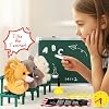 مجموعة Alritz Pretend Play Teacher، أشياء مدرسية، أنشطة تعليمية لمرحلة ما قبل المدرسة للعب الأدوار، مجموعة الفصول الدراسية للبنات والأولاد تشمل الدمى، لعبة الكمبيوتر المحمول، السبورة السوداء، هدية عيد ميلاد 5 6 7 8 9+ سنة