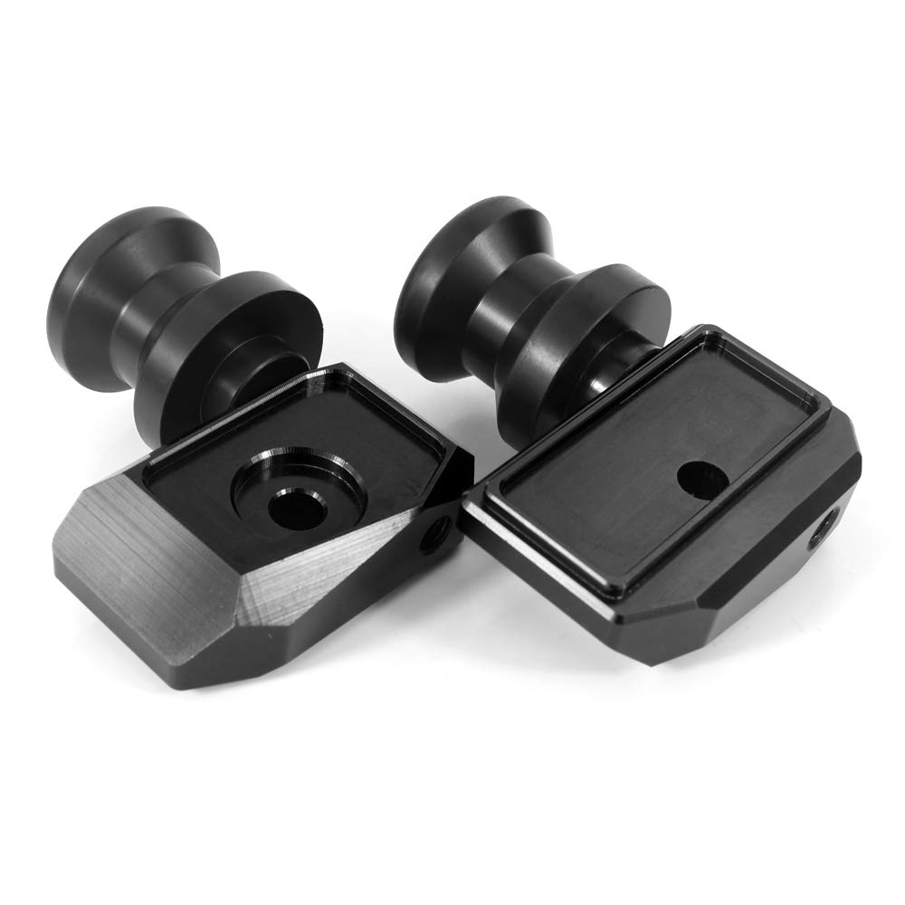 Xitomer Aftermarket Swing Braccio Spools, Fit per HONDA GROM MSX125 2013 2014 2015 2016 2017 2018 2019 2020, Swing Arm Sliders Stand Bobine (nero)