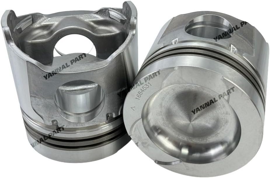 4 PC Piston 168-4531 7N9805 Suitable for Caterpillar 3304 Engine Part