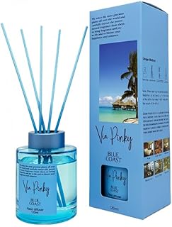 Ocean Reed Diffuser 120ml – Fresh Ocean Breeze Home Fragrance, Aromatherapy, Long-Lasting Fragrance, Room Decor Gift