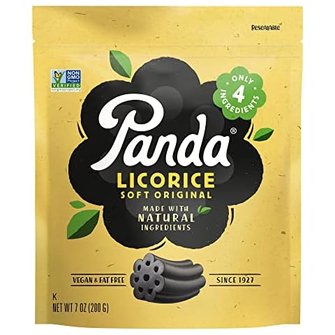Panda Natural Licorice Chews 7oz (pack Of 4) Cover