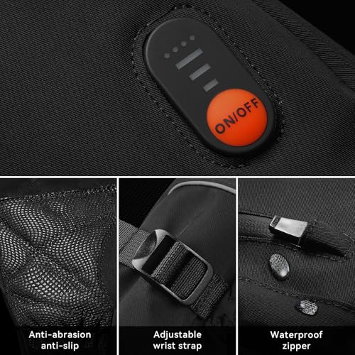 Image of WASOTO Heated Gloves for Men Women Heated Ski Gloves