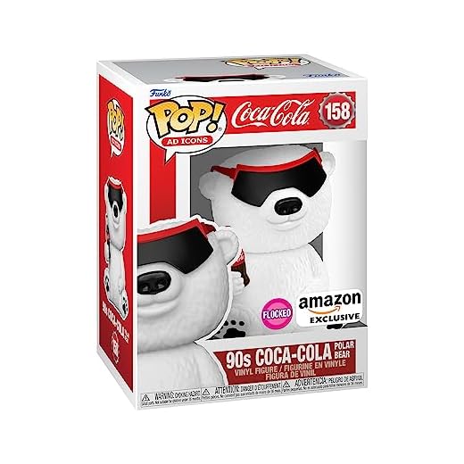 Funko Pop! Ad Icons: 90's Coca-Cola Polar Bear Flocked